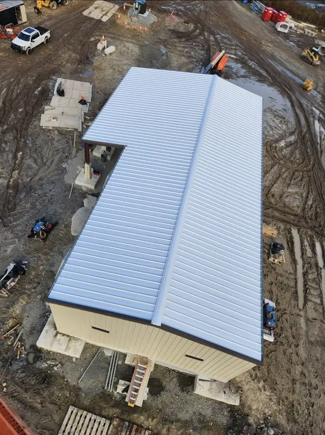 Gas Facility Metal Building